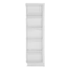 LYON Bookcase (LH) in White and High Gloss - Image 3