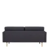 LARVIK 2.5 Seater Sofa - Anthracite with Oak Legs - Image 5