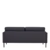 LARVIK 2.5 Seater Sofa - Anthracite with Black Legs - Image 5