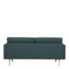 LARVIK 2.5 Seater Sofa - Dark Green with Oak Legs - Image 5