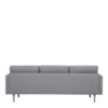 LARVIK 3 Seater Sofa in Grey with Oak Legs - Image 5
