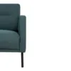 LARVIK 3 Seater Sofa in Dark Green with Black Legs - Image 4