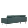 LARVIK Chaiselongue Sofa (LH) in Dark Green with Black Legs - Image 6