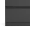 NAIA Chest of 5 Drawers in Black Matt - Image 7