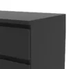 NAIA Chest of 6 Drawers (3+3) in Black Matt - Image 7