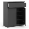 NAIA Sideboard 1 drawer 2 Doors in Black Matt - Image 12