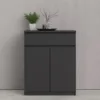 NAIA Sideboard 1 drawer 2 Doors in Black Matt - Image 10