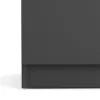 NAIA Sideboard 4 Drawers 2 Doors in Black Matt - Image 6