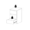 NAIA Bedside 3 Drawers in Black Matt - Image 3