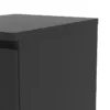 NAIA Bedside 3 Drawers in Black Matt - Image 7