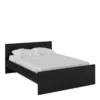 NAIA Double Bed 4ft6 (140x190cm) in Black Matt