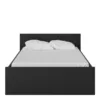 NAIA Double Bed 4ft6 (140x190cm) in Black Matt - Image 8
