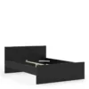 NAIA Double Bed 4ft6 (140x190cm) in Black Matt - Image 7