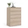 NAIA Chest of 5 Drawers in Jackson Hickory Oak - Image 8