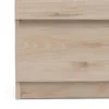 NAIA Wide Chest of 6 Drawers (3+3) in Jackson Hickory Oak - Image 5