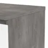 NAIA Sideboard 1 Drawer 2 Doors in Concrete and White High Gloss - Image 4