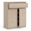 NAIA Sideboard 1 Drawer 2 Doors in Jackson Hickory Oak - Image 10