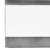 NAIA Chest of 3 Drawers in Concrete and White High Gloss - Image 3