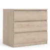 NAIA Chest of 3 Drawers in Jackson Hickory Oak