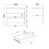 NAIA Chest of 3 Drawers in Jackson Hickory Oak - Image 4