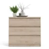 NAIA Chest of 3 Drawers in Jackson Hickory Oak - Image 7