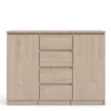 NAIA Sideboard 4 Drawers 2 Doors in Jackson Hickory Oak - Image 12