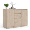 NAIA Sideboard 4 Drawers 2 Doors in Jackson Hickory Oak - Image 8