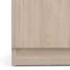 NAIA Sideboard 4 Drawers 2 Doors in Jackson Hickory Oak - Image 5