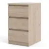 NAIA Bedside 3 Drawers in Jackson Hickory Oak - Image 11