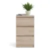 NAIA Bedside 3 Drawers in Jackson Hickory Oak - Image 7