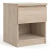 NAIA Bedside 1 Drawer 1 Shelf in Jackson Hickory Oak
