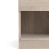 NAIA Bedside 1 Drawer 1 Shelf in Jackson Hickory Oak - Image 5