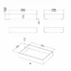 NAIA Set of 2 Underbed Drawers (for Single and Double Beds) in Jackson Hickory Oak - Image 4