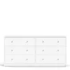 MAY Chest of 6 Drawers (3+3) in White - Image 12