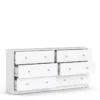MAY Chest of 6 Drawers (3+3) in White - Image 10