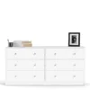 MAY Chest of 6 Drawers (3+3) in White - Image 7