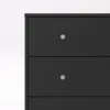 MAY Chest of 5 Drawers in Black - Image 9