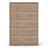 MAY Chest of 5 Drawers in Jackson Hickory Oak - Image 13