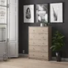 MAY Chest of 5 Drawers in Jackson Hickory Oak - Image 10