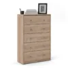 MAY Chest of 5 Drawers in Jackson Hickory Oak - Image 8