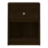 MAY Bedside 1 Drawer in Coffee - Image 2