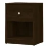 MAY Bedside 1 Drawer in Coffee - Image 15