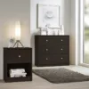 MAY Bedside 1 Drawer in Coffee - Image 10