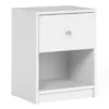 MAY Bedside 1 Drawer in White