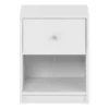 MAY Bedside 1 Drawer in White - Image 12