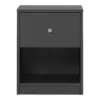 MAY Bedside 1 Drawer in Black - Image 10