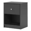 MAY Bedside 1 Drawer in Black - Image 9