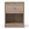 MAY Bedside 1 Drawer in Jackson Hickory Oak - Image 11