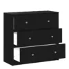 MAY Chest of 3 Drawers in Black - Image 9