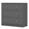 MAY Chest of 3 Drawers in Grey - Image 12